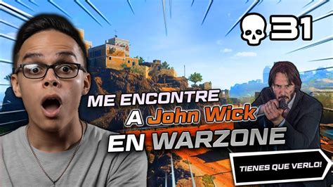 Me Encontre A John Wick En Warzone Youtube