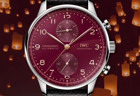 Rayakan Imlek Iwc Rilis Portugieser Chronograph Year Of The