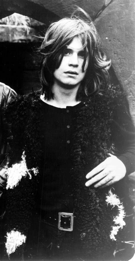 Young Ozzy Osbourne When Ozzy First Started Out In Black Sabbath Some