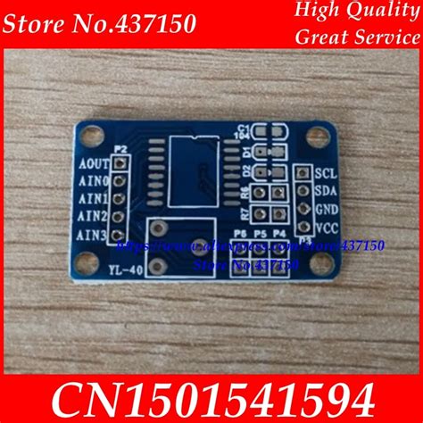 PCF8591 Module AD DA Conversion Module MCU Module PCB Empty Board DIY