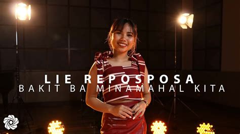 Bakit Ba Minamahal Kita Lie Reposposa Cover YouTube