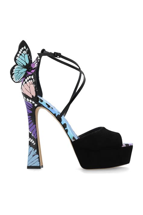 Sophia Webster Chiara Platform Sandals In Leather In Black Lyst Uk