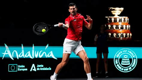 Djokovic Arrasa Y Lleva A Serbia A Las Semifinales De La Copa Davis