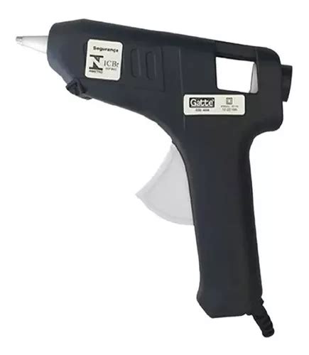 Pistola De Cola Quente Preto Bivolt Profissional W Gatte Mercadolivre