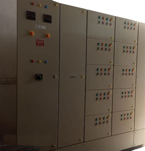 Three Phase Mcc Electrical Control Panel V Ip Rating A At