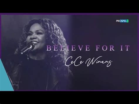 CECE WINANS BELIEVE FOR IT Yeshua Lyrics YouTube