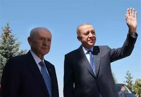 Cumhurbaşkanı Erdoğan Bahçeli ile bir araya geldi Vatan Gazetesi