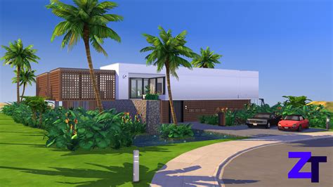 ZT Modern Mansion I - Screenshots - The Sims 4 Rooms / Lots - CurseForge