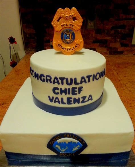 Police Retirement Cake Retirement Cakes, Thierry, Police, Desserts ...