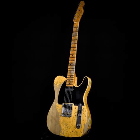 Fender Custom Shop 52 Telecaster Super Heavy Relic Nocaster Blonde Guitars Electric Solid Body