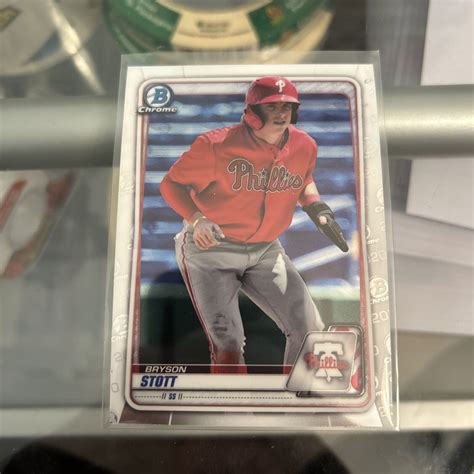 Bowman Bcp Bryson Stott Chrome Prospects Ebay