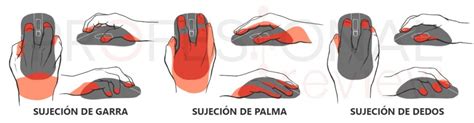 Tipos De Agarre En Ratones Palm Claw Y Finger Grip Para Tu Mano