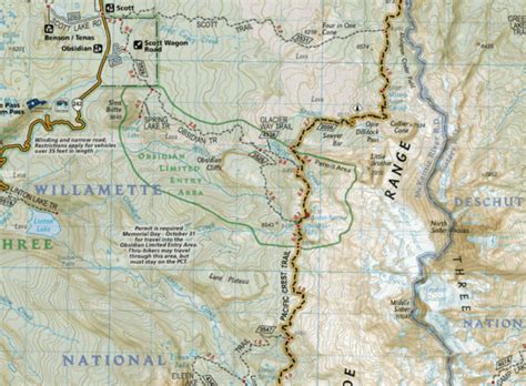 New Oregon Pacific Crest Trail Maps By Natgeo Gaia Gps