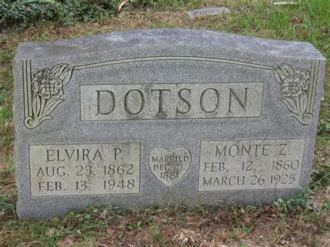 Elvira Priscilla Hooper Dotson 1862 1948 Find A Grave Memorial