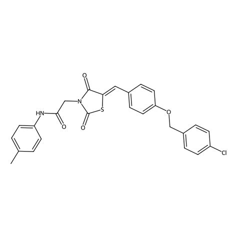 Buy 2 5 4 4 Chlorobenzyl Oxy Benzylidene 2 4 Dioxo 1 3 Thiazolidin