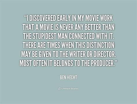 Ben Hecht Quotes. QuotesGram