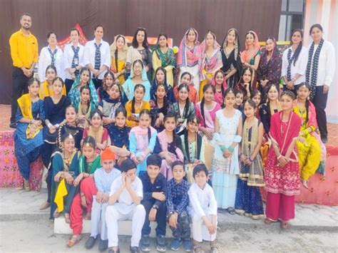 Baisakhi Festival Celebrated At Dips School Haryana रंगारंग