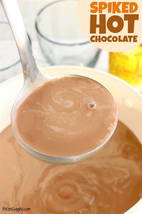 Spiked Hot Chocolate Bitz Giggles