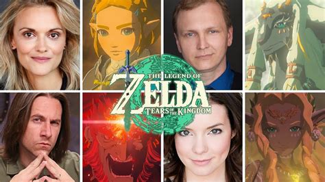 The Legend Of Zelda Tears Of The Kingdom English Voice Cast Youtube