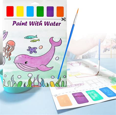 Libros De Pintura Con Agua Para Ni Os Peque Os Libro De Pintura De