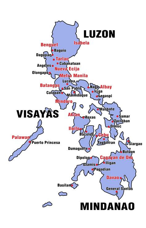 25 Philippine Map With Regions Maps Online For You - Bank2home.com