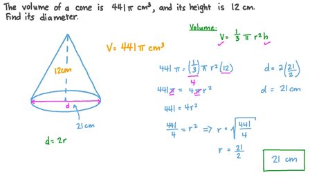 Tempie Morgenthaler How To Find The Height Of A Cone Formula Without