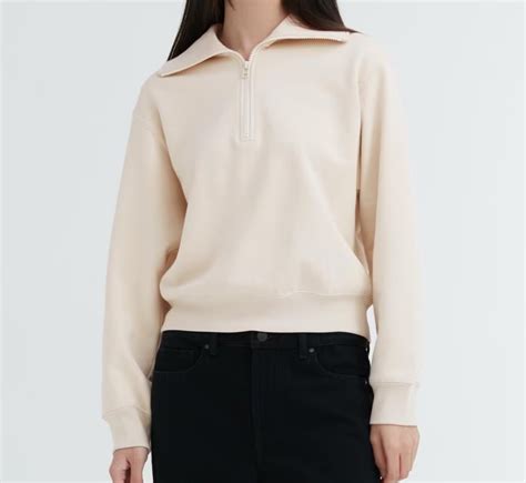 Uniqlo Half Zip Sweater Womens Fashion Coats Jackets And Outerwear
