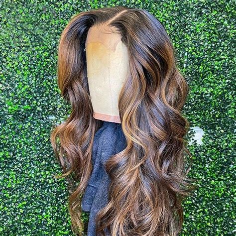 Blonde Brown Colored Lace Front Human Hair Wigs Brazilian Body Etsy Artofit