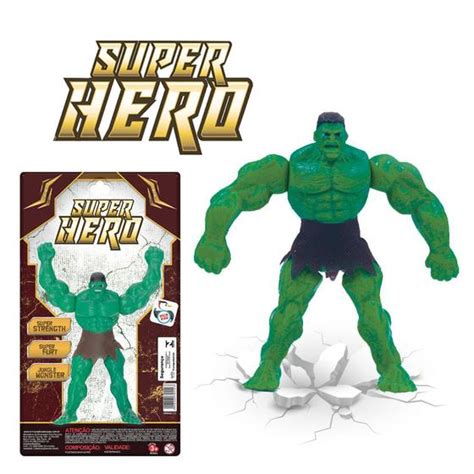 Coleção Infantil Brinquedo Super Hero Incrível Hulk Marvel Pica Pau