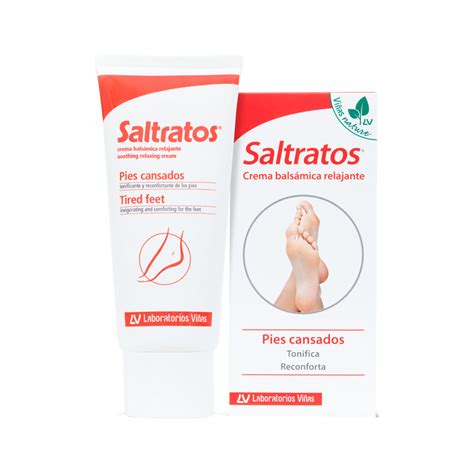 Saltratos Crema Balsamica 50 Ml Tonifica Y Relaja Los Pies Cansados