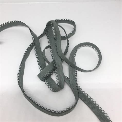 Elastic Lingerie Knicker Looped Edge L11620 07 9mm MERCURY 8012 Green