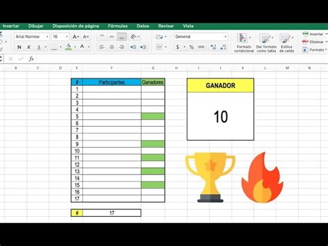 Cómo hacer un formato de rifa en Excel Recursos Excel