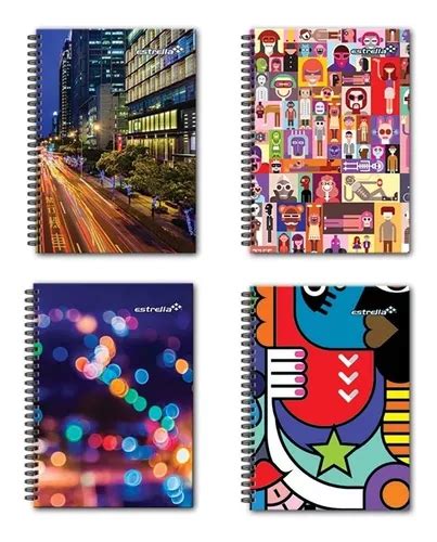 Cuaderno Libreta Forma Francesa 180h Pasta Dura Espiral MercadoLibre