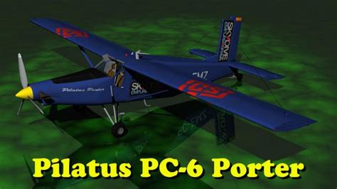 Pilatus PC-6 Porter - 3D Model - ShareCG