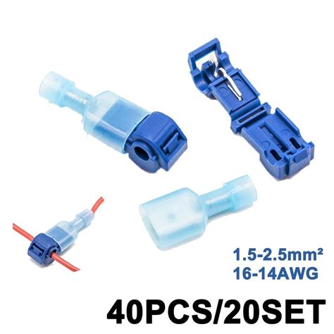 Pcs Set T A Scotch Lock Quick Splice Wire Connectors Terminals