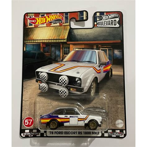 Hot Wheels Premium Boulevard Ford Escort RS MK Shopee Philippines