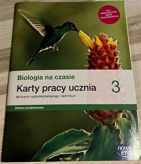 Karty Pracy Biologia Na Czasie Zakres Podstawowy Gda Sk Che M Z