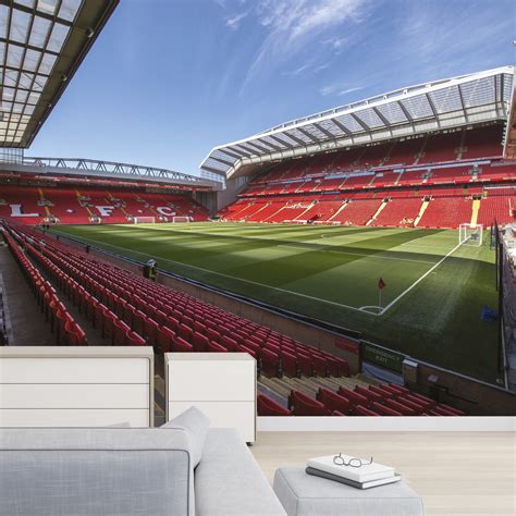 Liverpool Fc Anfield Stadium Full Wall Mural Corner Flag Image