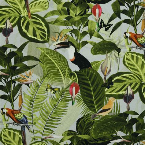 Toile de coton canva In The Tropics La Boutik Créative de Rives