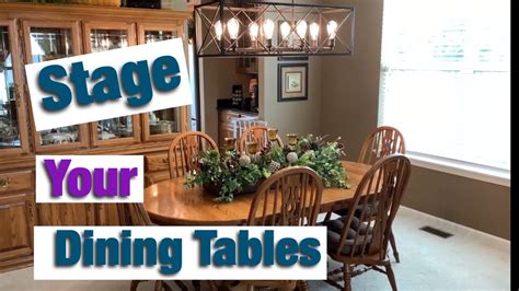 Stage Your Dining Room How To Dress Your Table When Your Home Is For