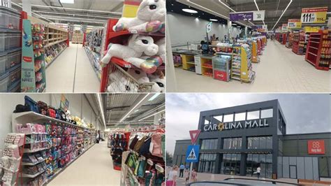 FOTO VIDEO Hipermarketul Carrefour din Carolina Mall Alba Iulia și a