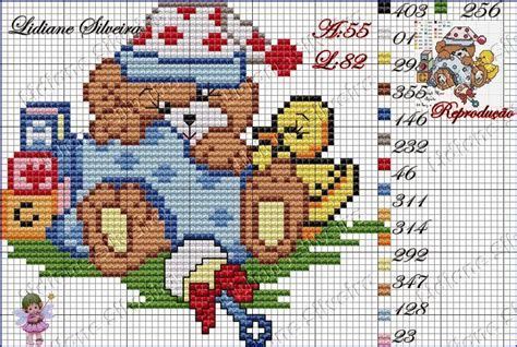 Pinta E Borda Lidiane Silveira Baby Cross Stitch Patterns