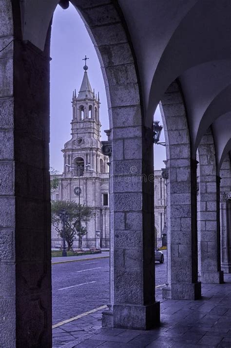 Arequipa, Architectural Monuments Stock Photo - Image of bows, church: 58190334