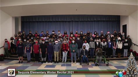 Sequoia Elementary Winter Recital Behind The Scenes Youtube