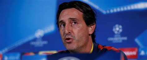 Ligue Des Champions Psg Una Emery Nous Voulons Tre Premiers