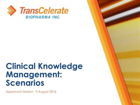 Ppt Clinical Knowledge Management Scenarios Powerpoint Presentation