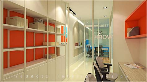 Office Reception Design And Courier Boy Desking Area Online Interior