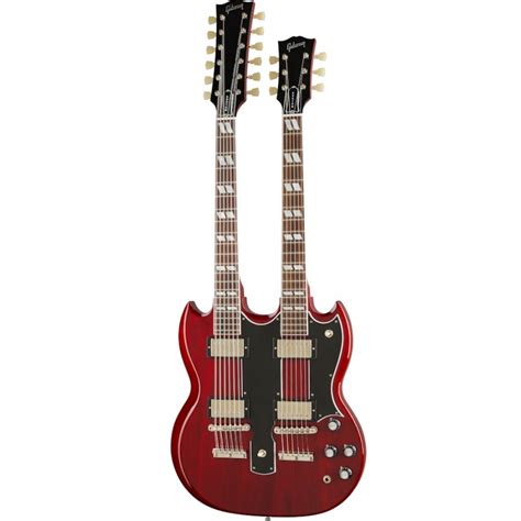 Gibson Custom Eds Doble Mastil Cherry Red Gloss