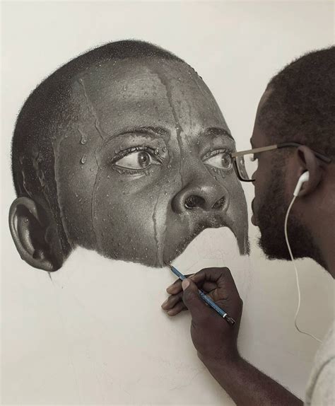 Arinze Stanley Creates Incredible Hyper Realistic Pencil Portraits That