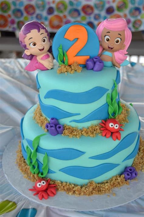 Pin By Ariana On Bubble Guppies Birthday Party In 2022 Bubble Guppies Cake Bubble Guppies